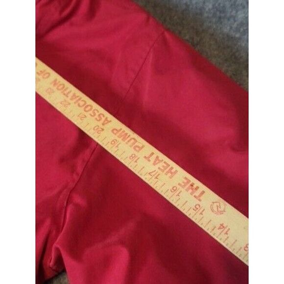 Vintage Woolrich Lined Hooded Coat Women Sz L Holly Berry Red‎ Winter Outerwear - Picture 8 of 11